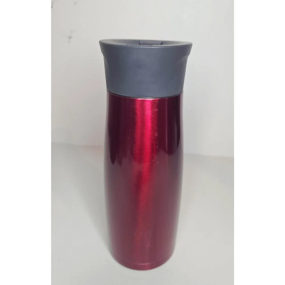 Keurig Contigo AUTOSEAL Elle Double Wall Insulated Mug Tumbler-14 oz.-Red